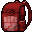 x-mas red backpack