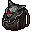 black wolf backpack