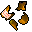 broken brown glass