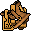 wooden trash