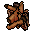 wooden trash