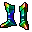 Rainbow Turn Boots