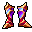 Red Glow Boots