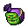 green mask monster bag