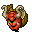demon mask bag
