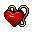 Red Heart Backpack