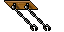 wall chain cuffs