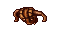 wooden bull